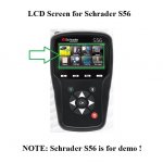 LCD Screen Display Replacement for Schrader S56 TPMS Tool